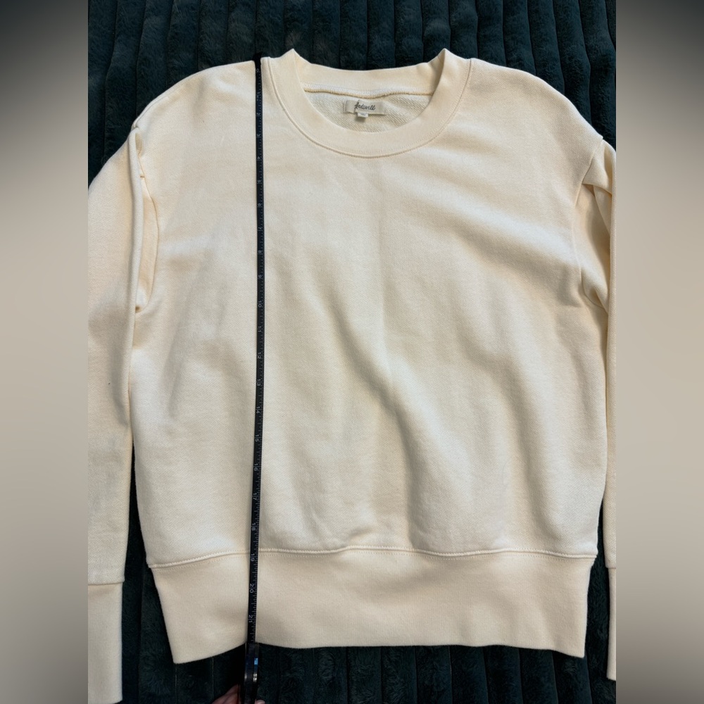 Madewell Pleat-Sleeve Sweatshirt (NWOT) - Picture 10 of 12